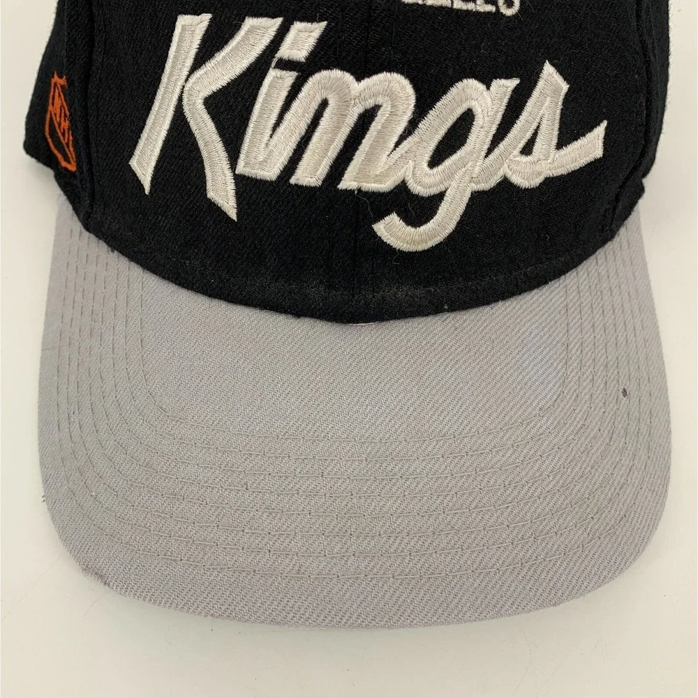 Vintage Los‎ Angeles Kings Script Sports Specialties Hat sz 6 7/8 nwa wool NHL
